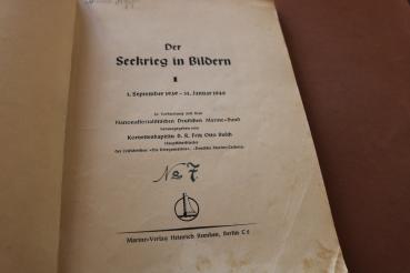 Preview: altes Buch - Der Seekrieg in Bildern I - 01.09.1939 - 31.01.1940